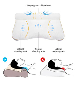 Almohada Cervical #3    ✅ Cervical Pillow. Para dormir 💤 De Lado y Boca Arriba.